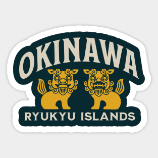 Okinawa - Kyuryu Islands Sticker